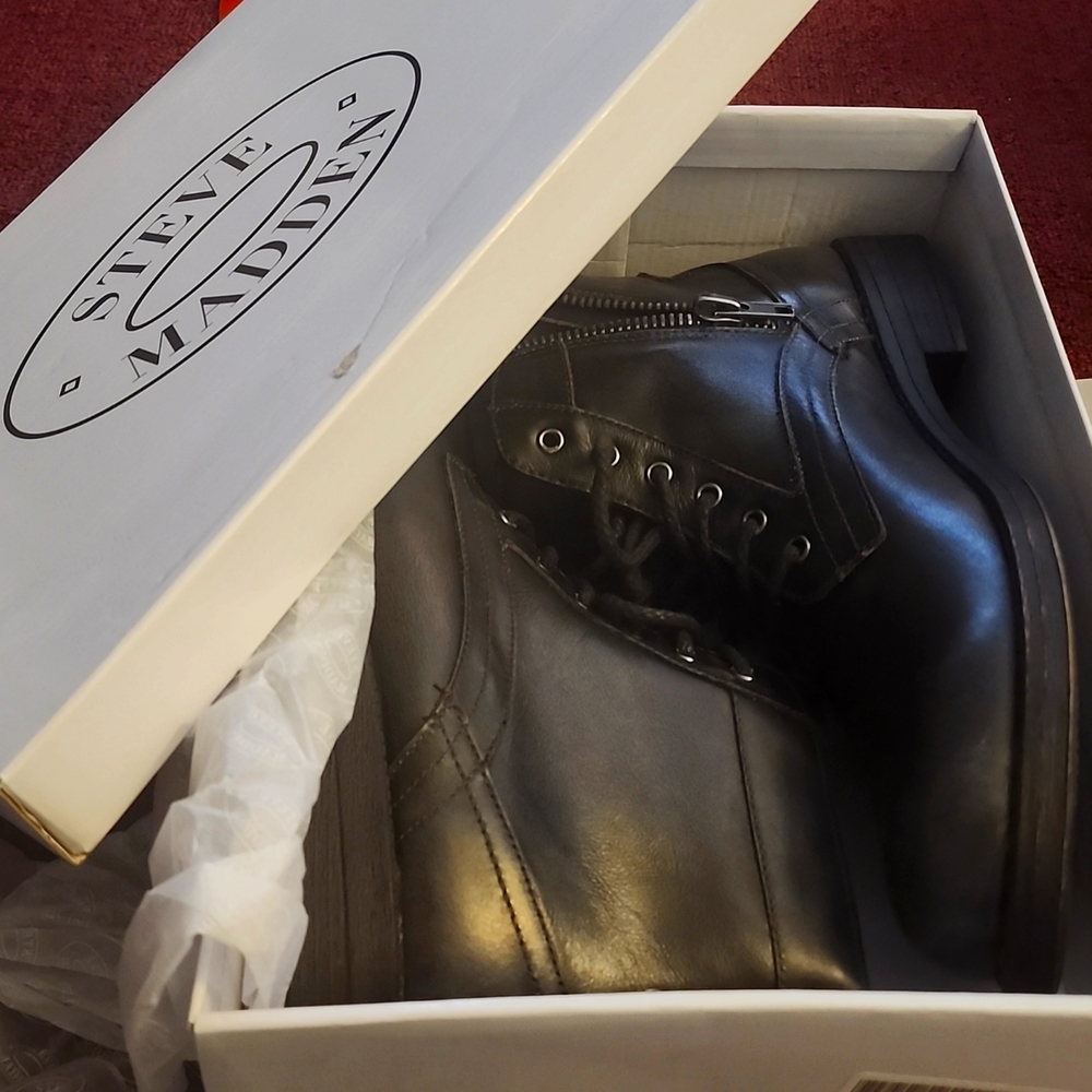 Mens steve madden dress boots